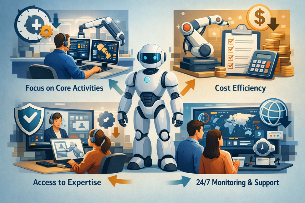Key Reasons Why Robotics Companies Are Outsourcing Their Monitoring Operations
